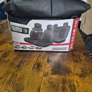 Dickies Black Car Seat Covers